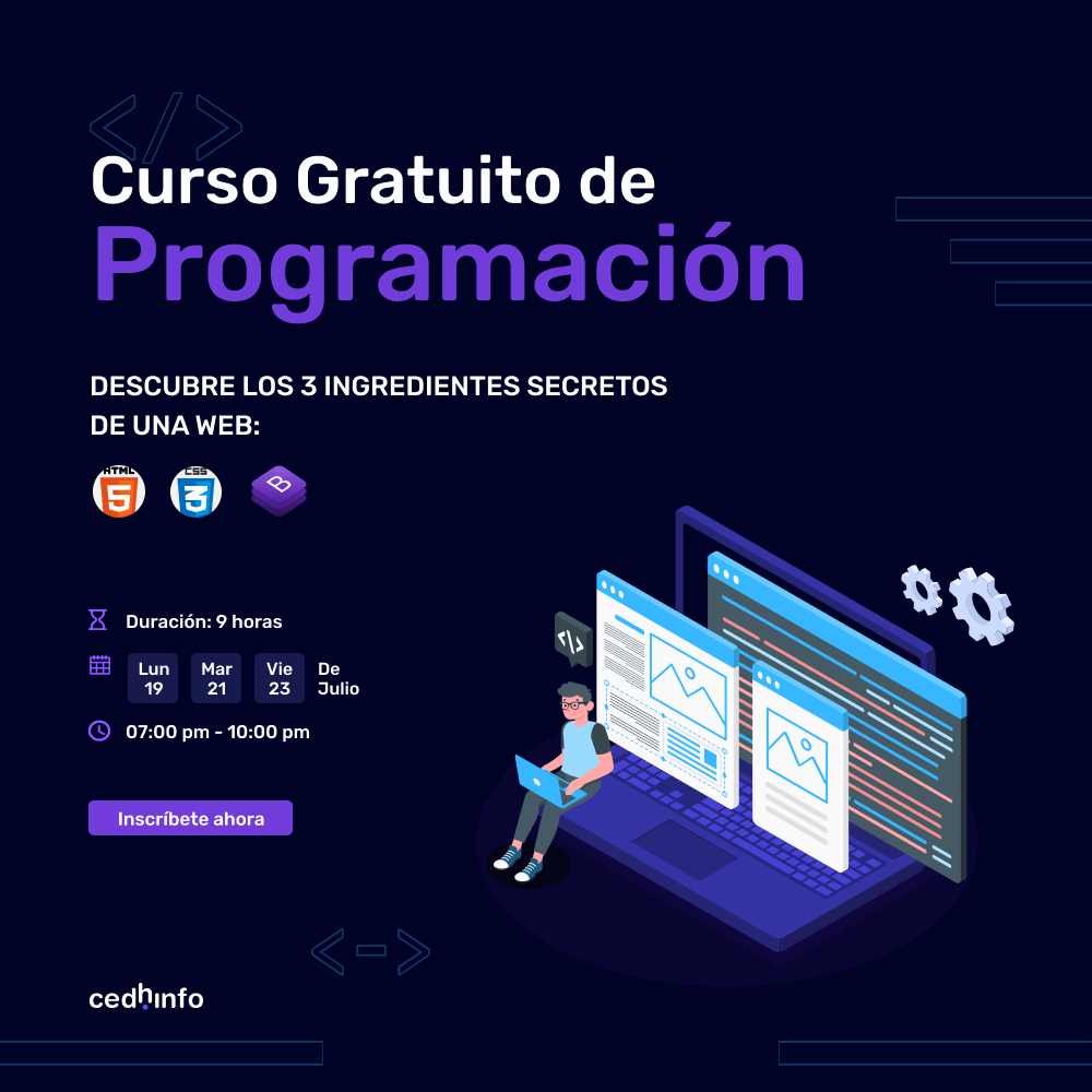 Cedhinfo La Escuela De Programas Inform Ticos Curso Gratuito De